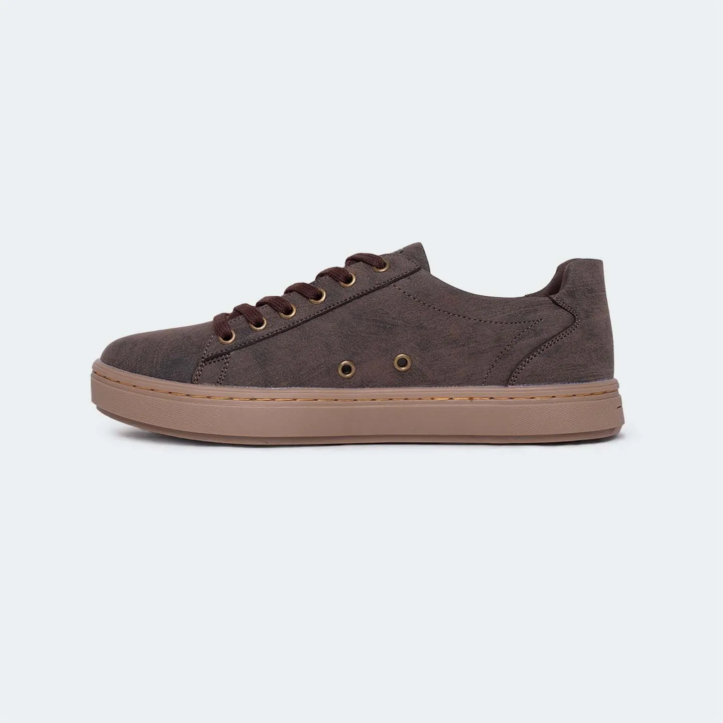 Coffee Sneakers For Men (GENIUS 555R)