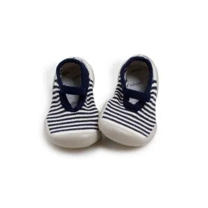 Collegien Marine Ballet-flats with strap