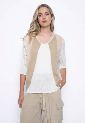 Color Blocking Knitted Top