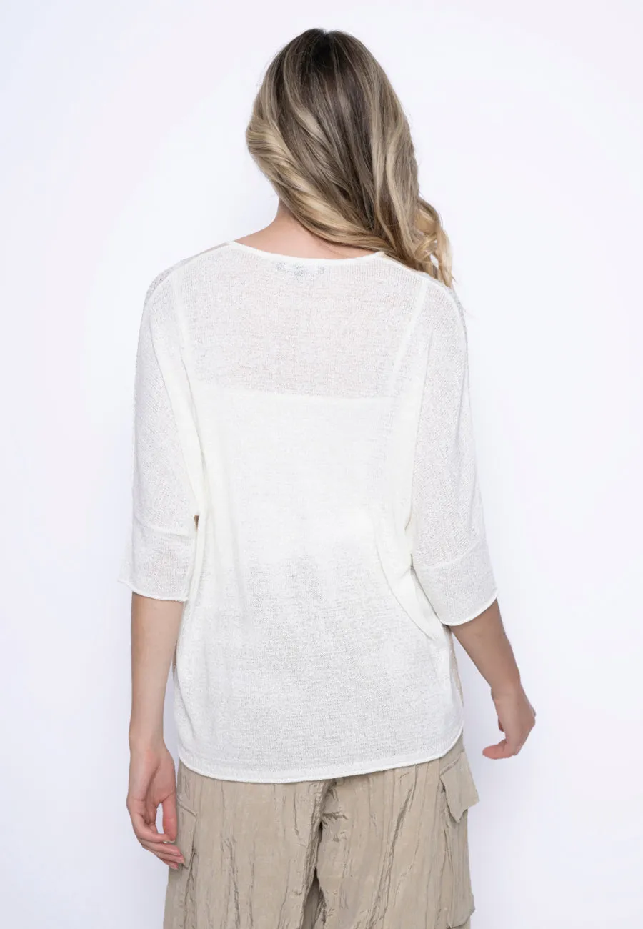Color Blocking Knitted Top