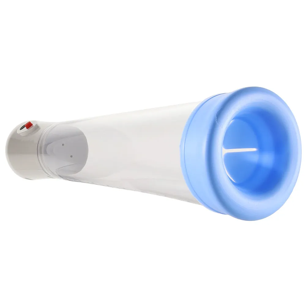 Commander Extra Large Electric Pump White | Penis Pump
