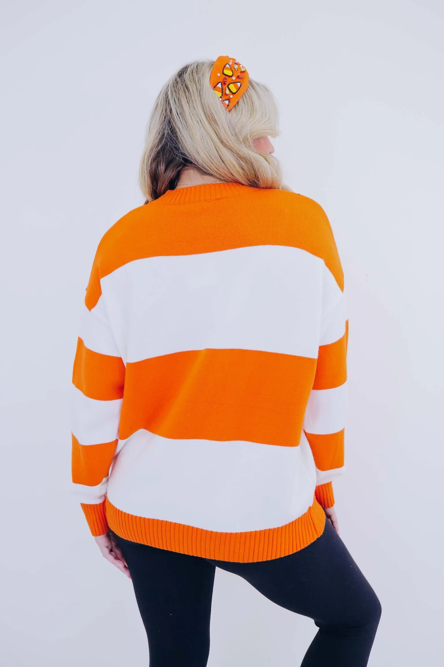 Diggin' That Dance Skeleton Embroidered Sweater