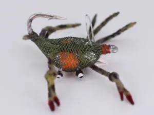 DNA Flexo Crab Olive (Gamakatsu SC15 Hook)