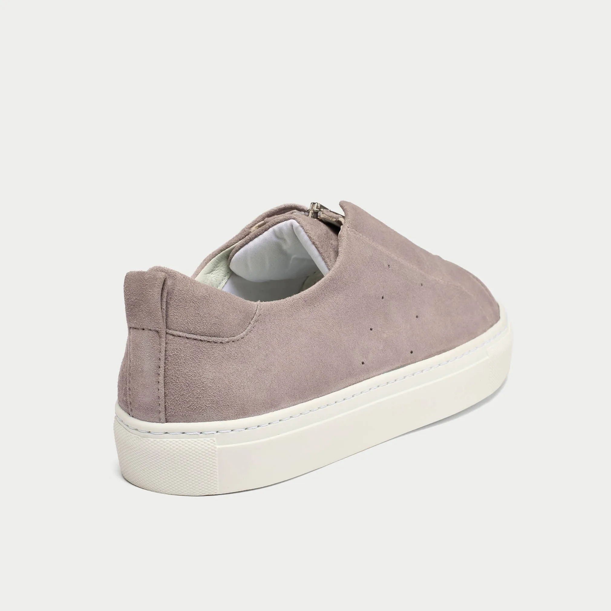 Estella - Pale Grey Suede