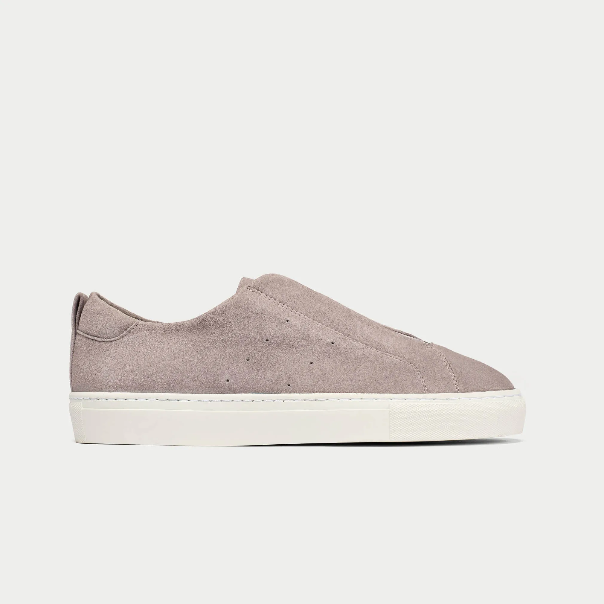 Estella - Pale Grey Suede