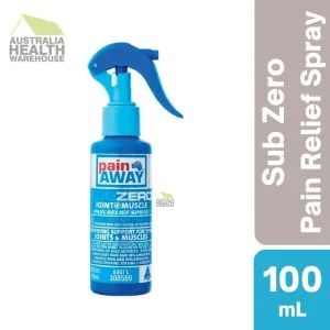 [Expiry: 03/2026] Pain Away Sub Zero Pain Relief Spray 100mL