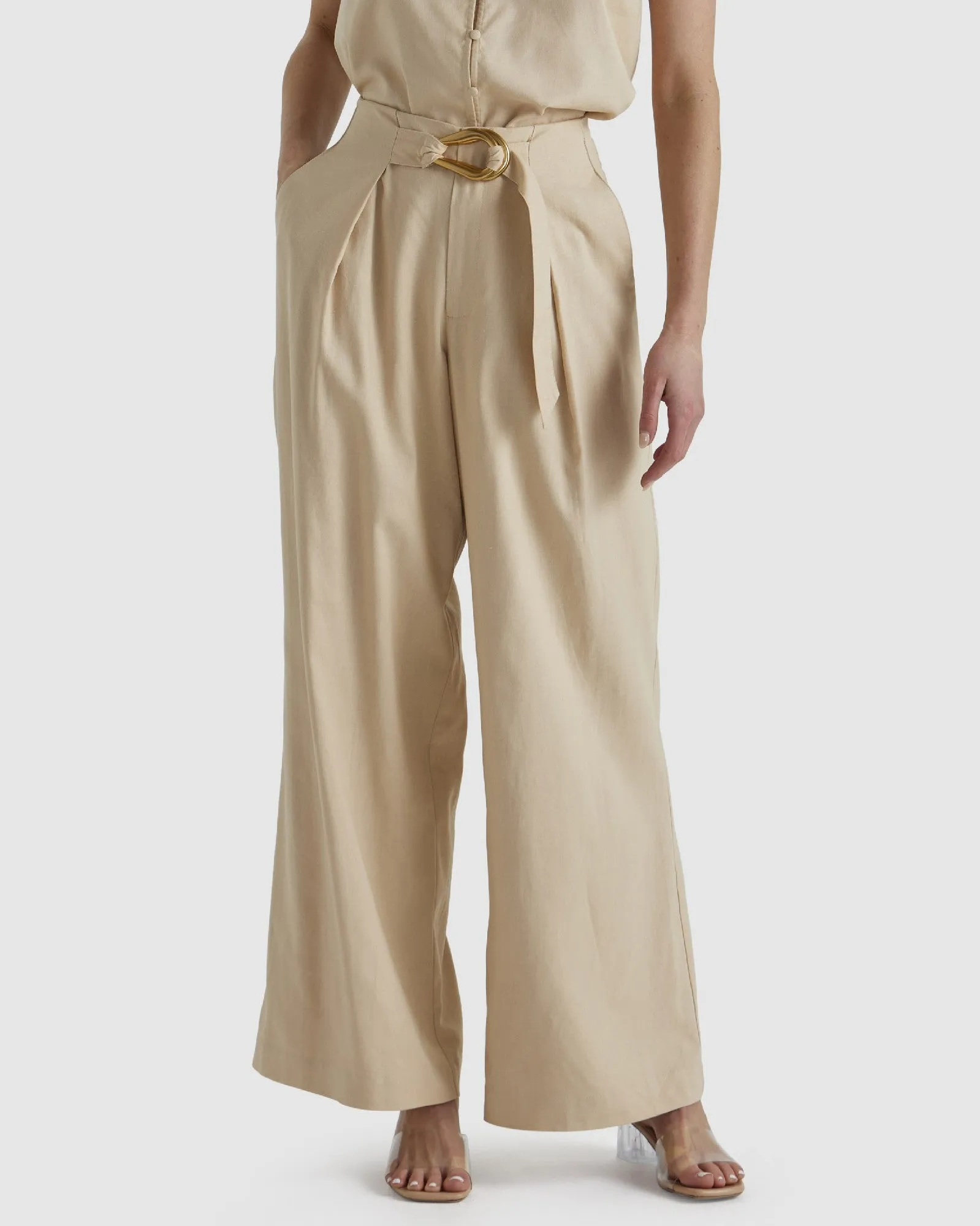 Fate & Becker Shoreline Fisherman Pant - Ecru