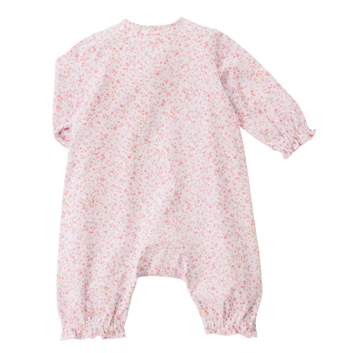 Floral Motif Coverall for Warm Season