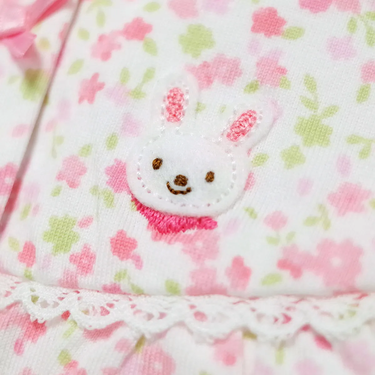 Floral Motif Coverall for Warm Season