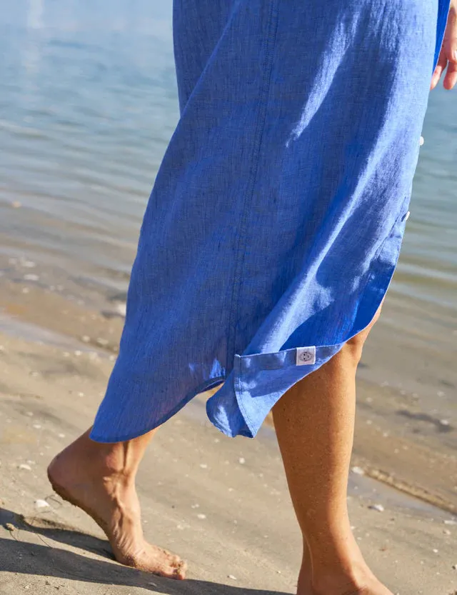 Frank & Eileen - Rory Maxi Shirtdress - Blue