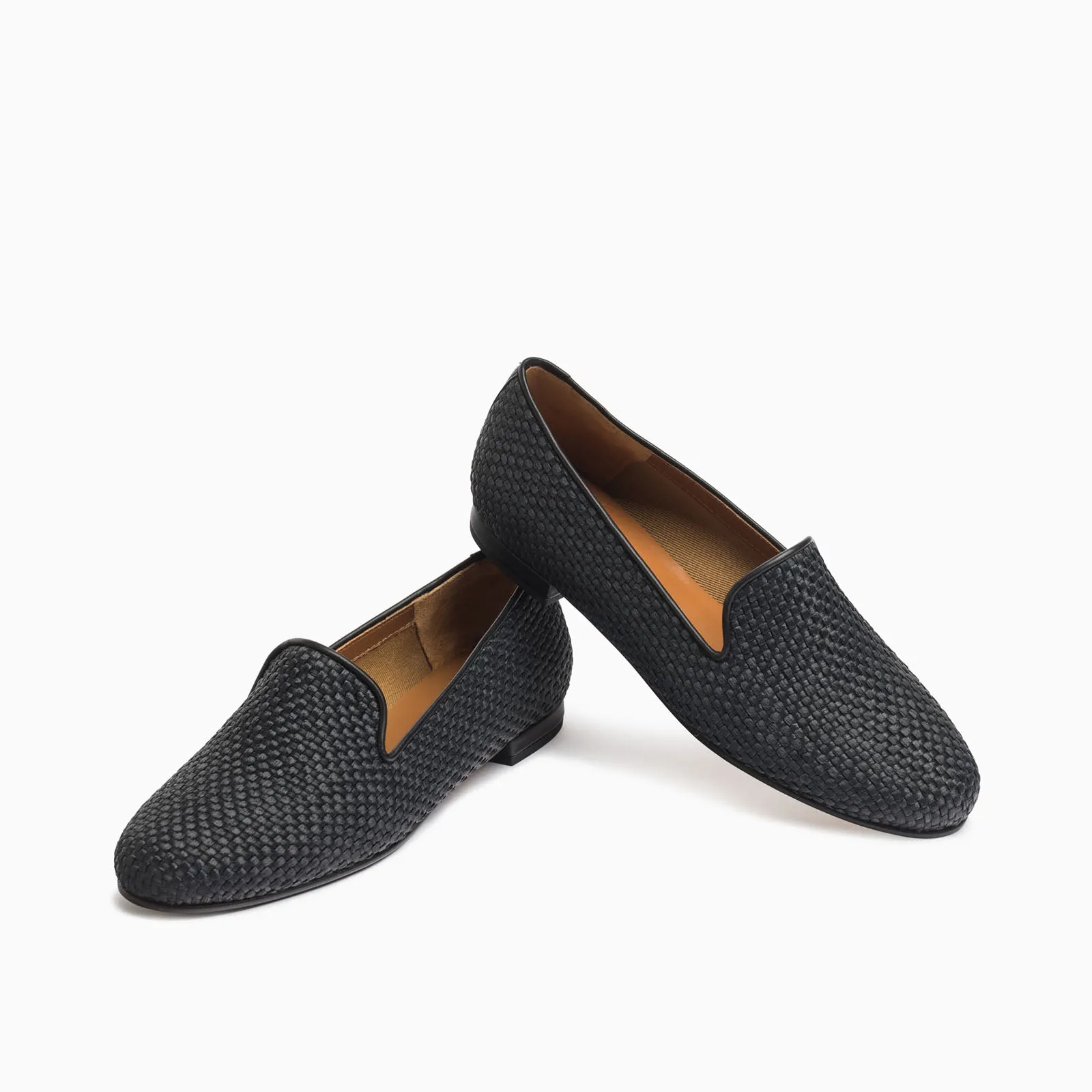 Gatsby Raffia Flat