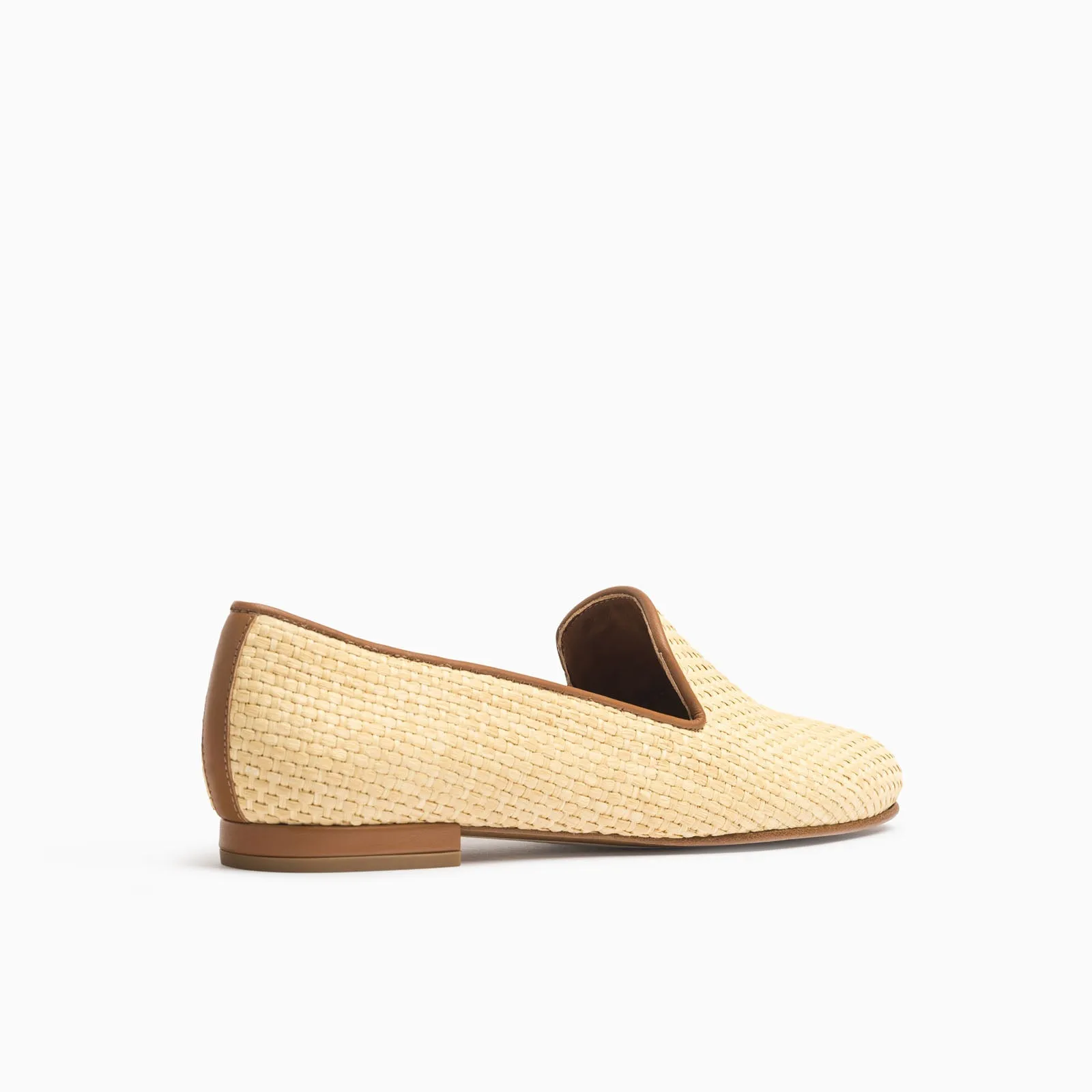 Gatsby Raffia Flat