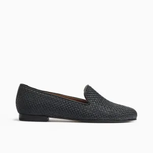 Gatsby Raffia Flat