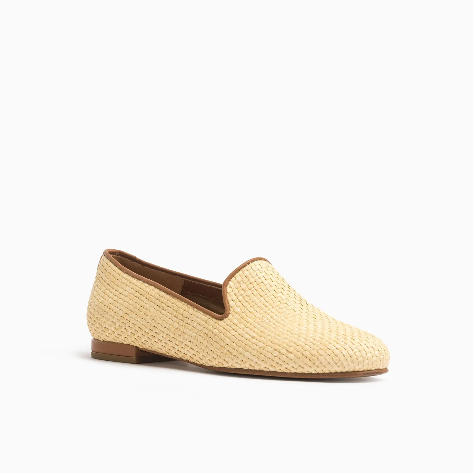 Gatsby Raffia Flat