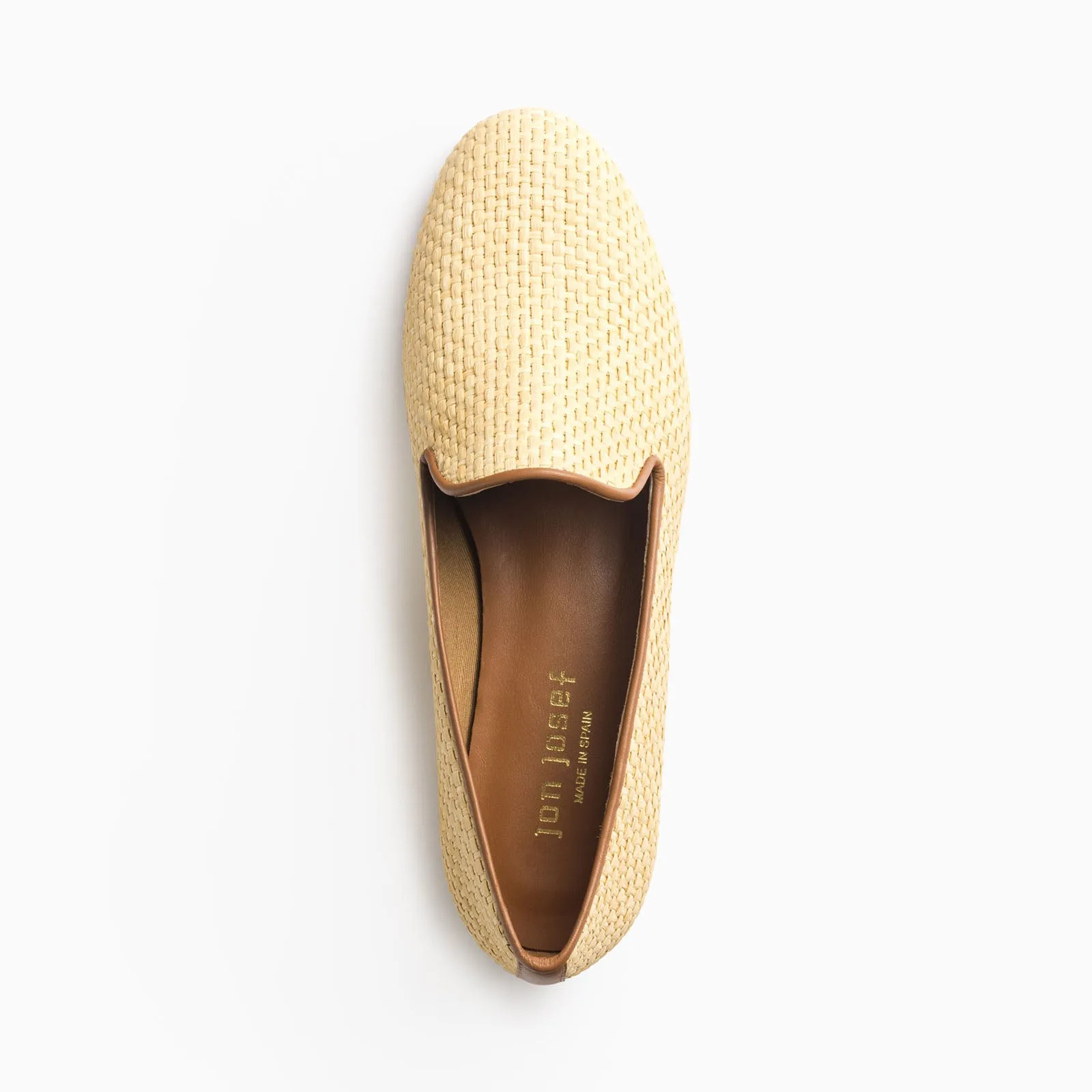Gatsby Raffia Flat