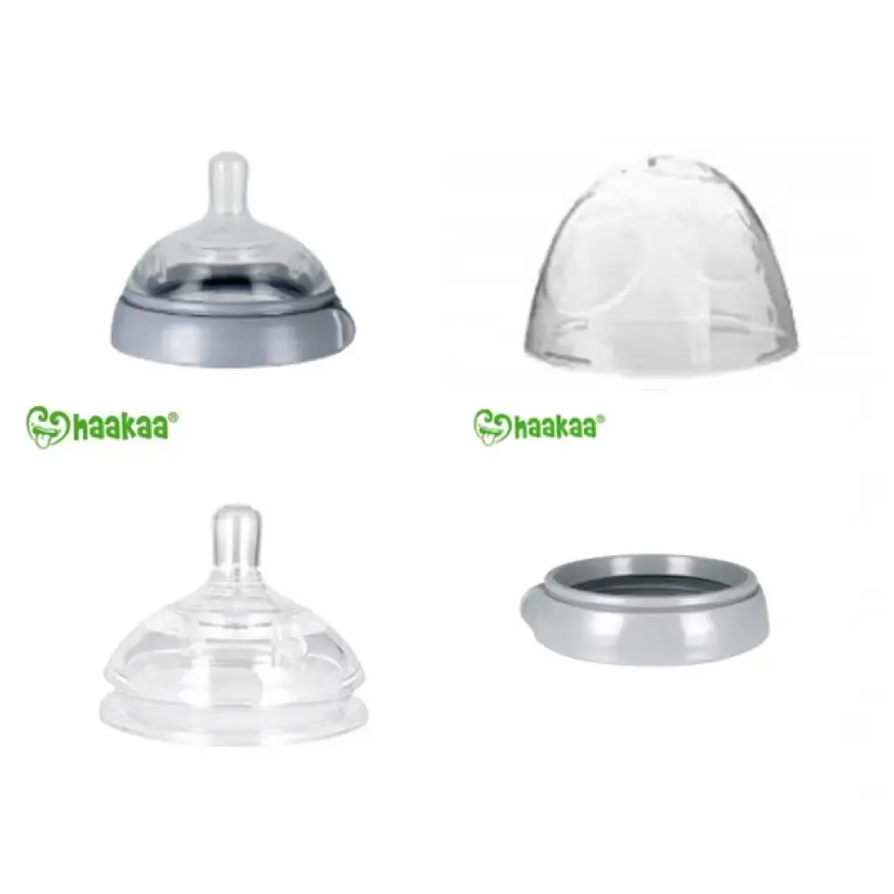 Haakaa Silicone Baby Bottle Nipple Attachment for Generation 3 Pump