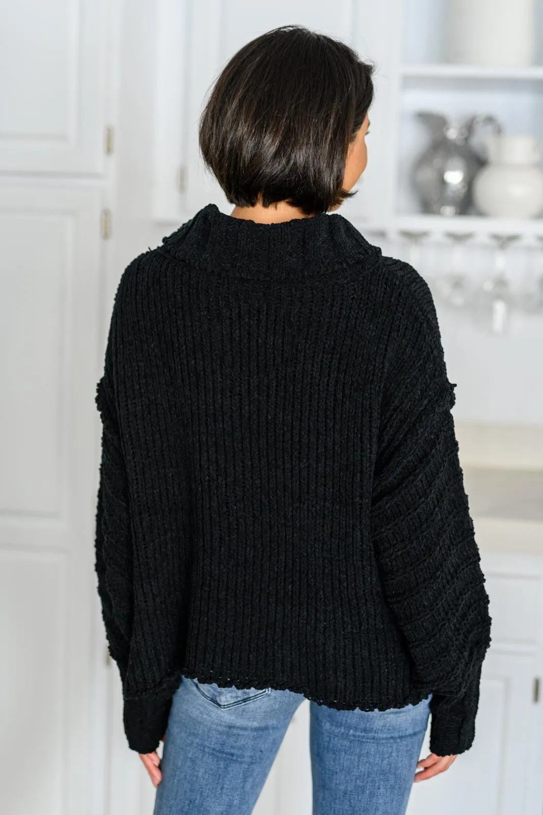 Hazel Blues® | Maureen Long Sleeve Solid Knit Sweater