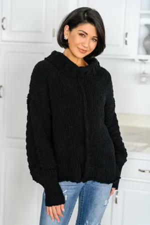 Hazel Blues® | Maureen Long Sleeve Solid Knit Sweater