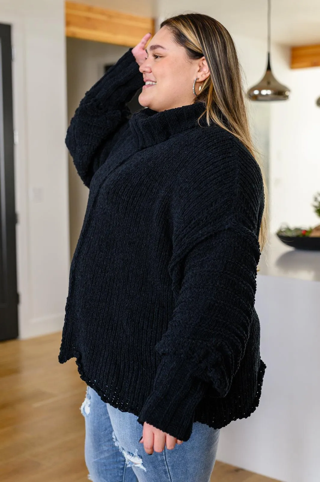 Hazel Blues® | Maureen Long Sleeve Solid Knit Sweater