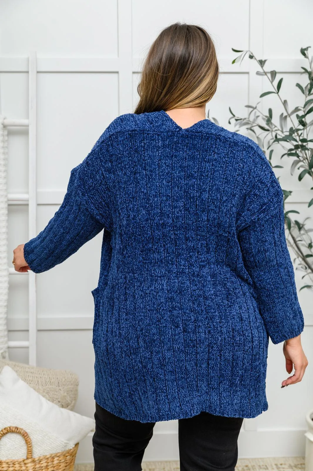 Hazel Blues® | Mountain Mornings Cardigan In Navy