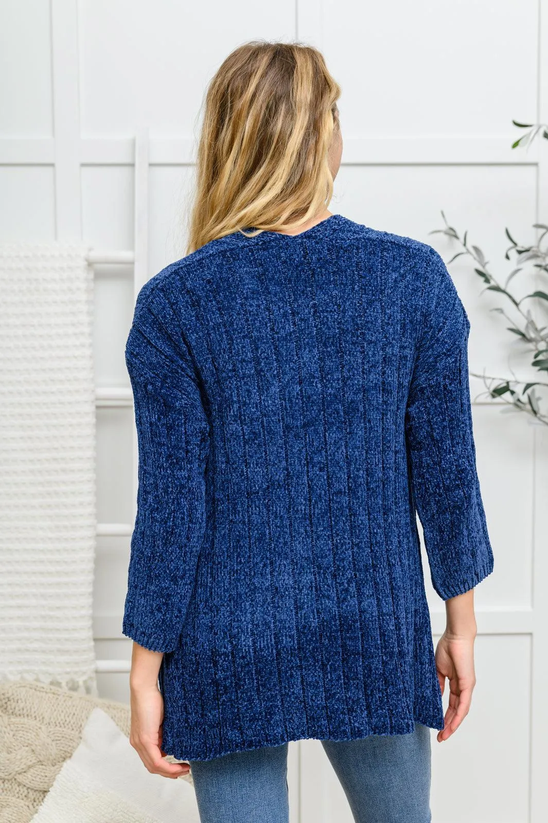 Hazel Blues® | Mountain Mornings Cardigan In Navy