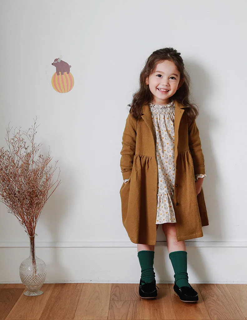 Hena Long Coat Ochre