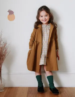 Hena Long Coat Ochre
