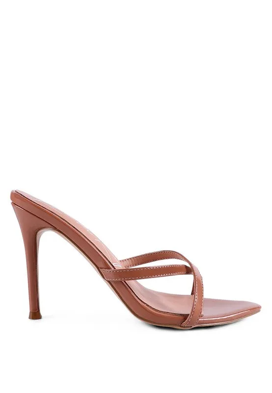 High Heeled Pointed Toe Sandal