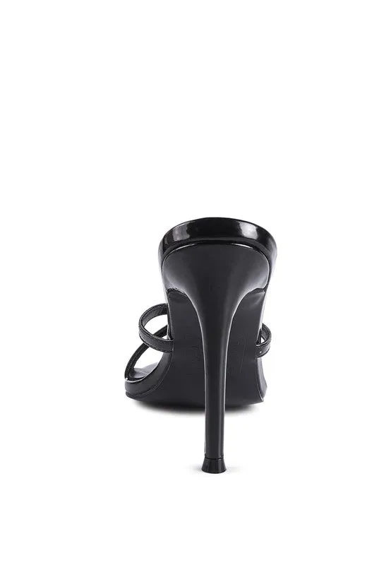 High Heeled Pointed Toe Sandal