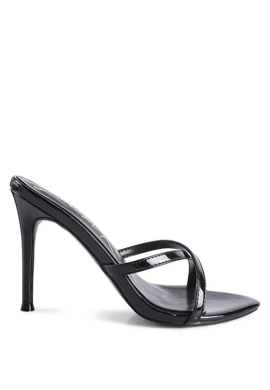 High Heeled Pointed Toe Sandal