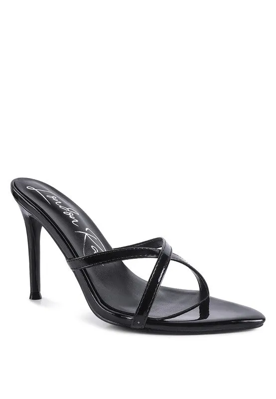 High Heeled Pointed Toe Sandal