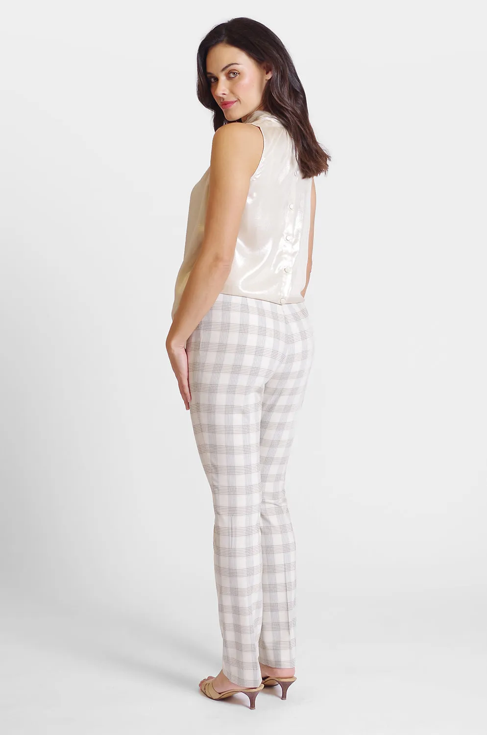 Jezebelle Pant - Charleston Plaid: FINAL SALE