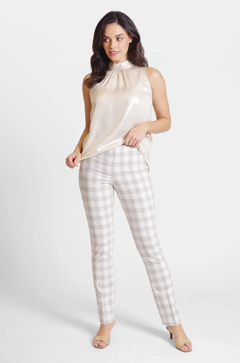 Jezebelle Pant - Charleston Plaid: FINAL SALE