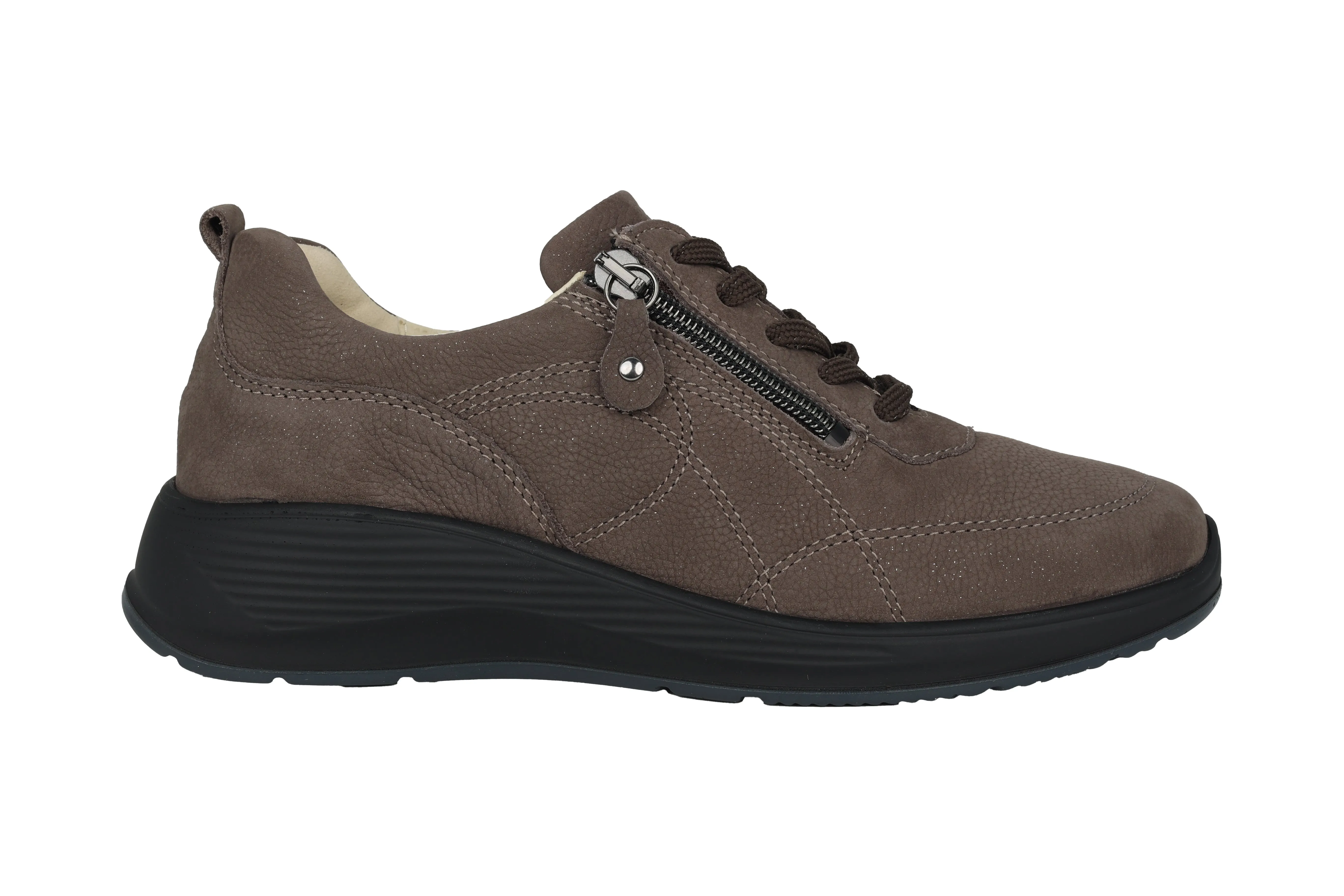 'Kalea' women's very wide fit (K) sneakers - grey