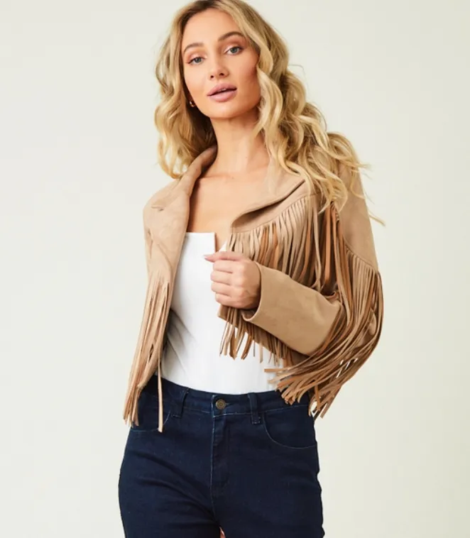 Krissy Fringe Jacket