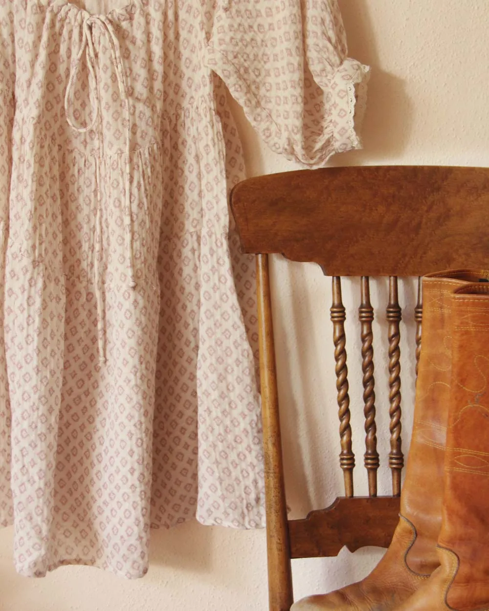 Lavender Cotton Dress