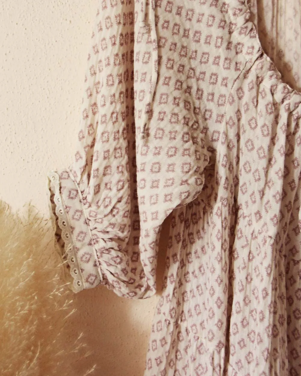 Lavender Cotton Dress
