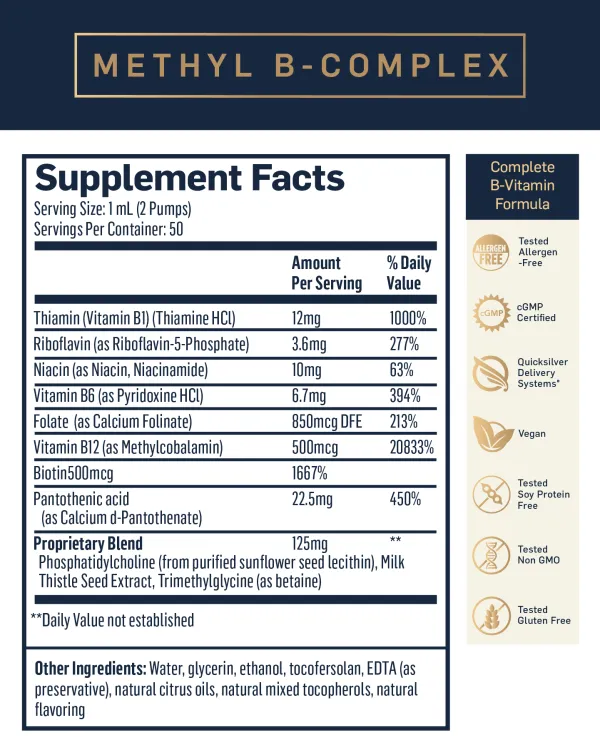 Liposomal Methyl B-Complex