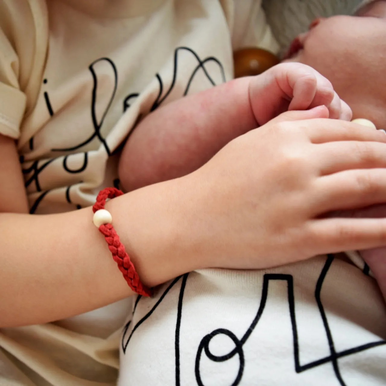 Little Wood Bead Bracelets / Essential Oil Diffuser Kids Jewlery