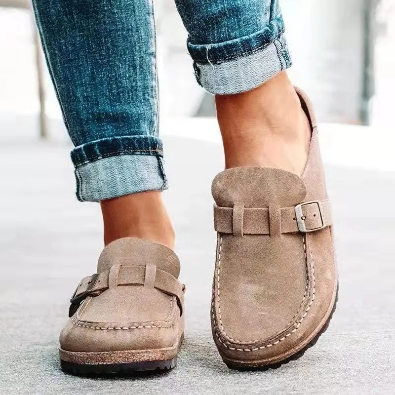 Loafers - Ultra-Comfort Suede with Adjustable Buckle | Stylish & Durable Footwear
