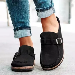 Loafers - Ultra-Comfort Suede with Adjustable Buckle | Stylish & Durable Footwear