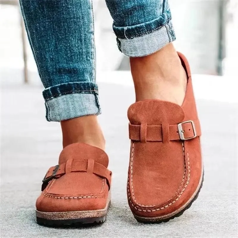 Loafers - Ultra-Comfort Suede with Adjustable Buckle | Stylish & Durable Footwear