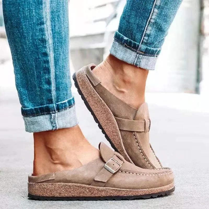 Loafers - Ultra-Comfort Suede with Adjustable Buckle | Stylish & Durable Footwear