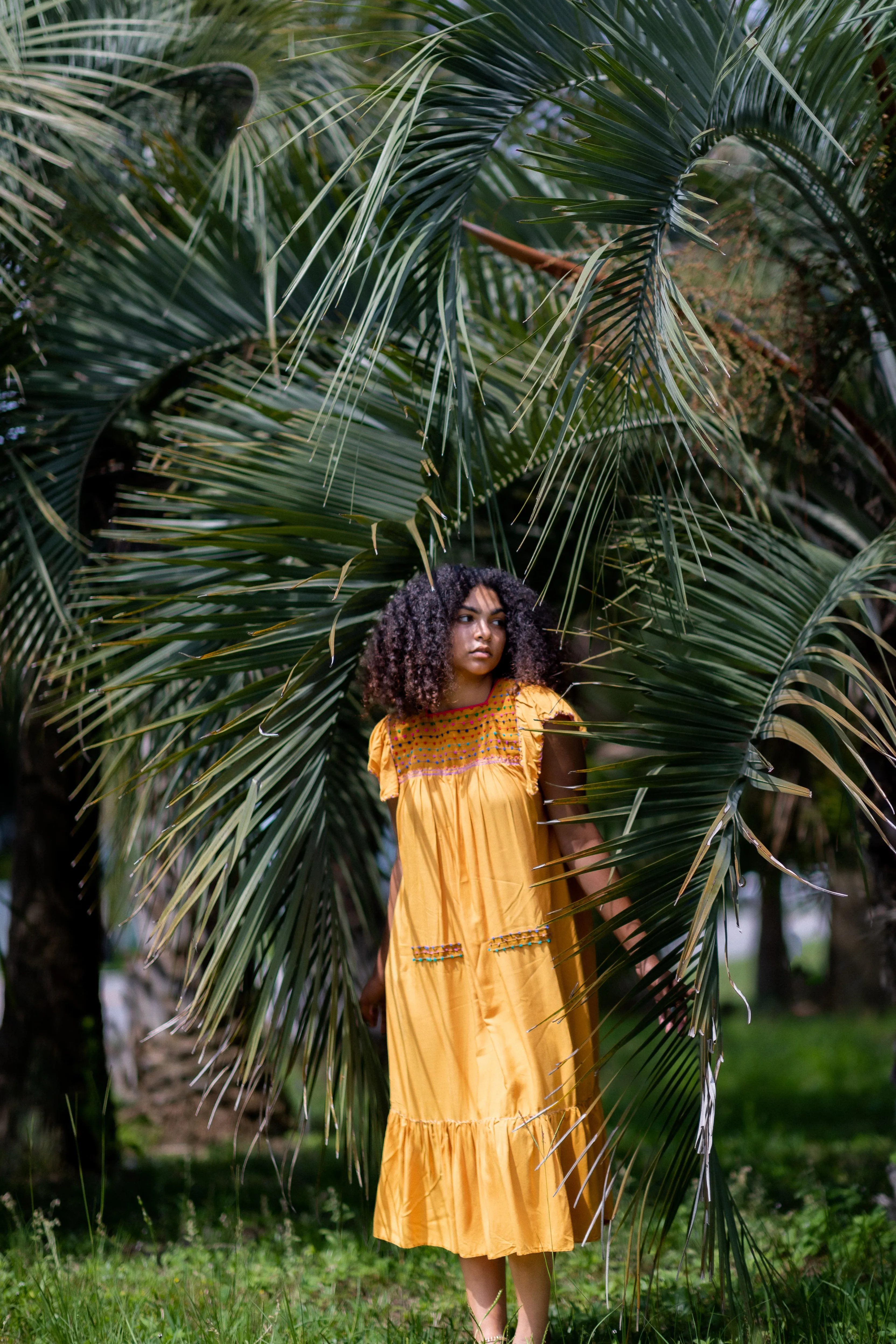 Marigold Midi Dress