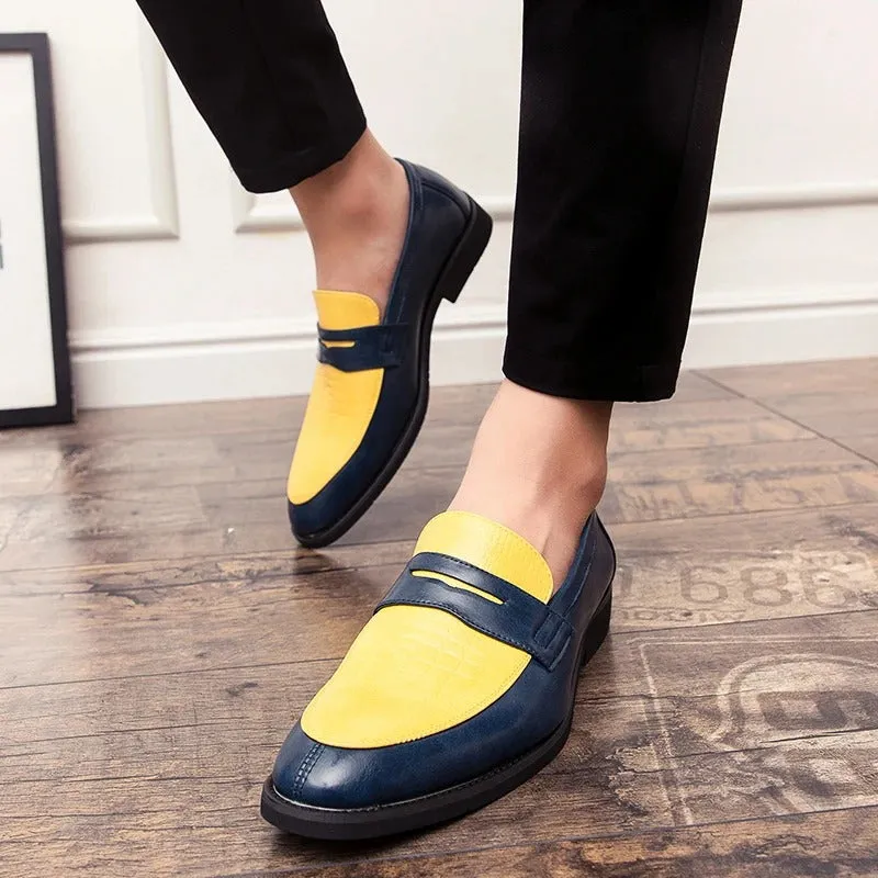 Men's Classic Vegan Leather Loafers with Soft Insole | Eco-Friendly All-Season Wear