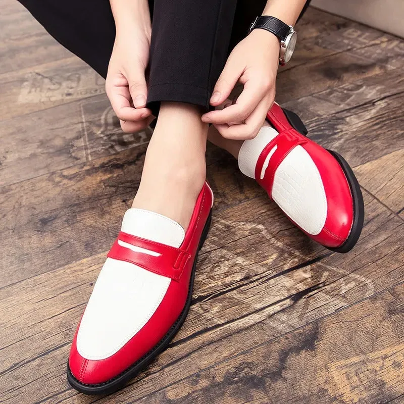 Men's Classic Vegan Leather Loafers with Soft Insole | Eco-Friendly All-Season Wear