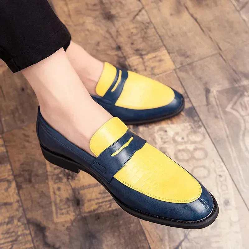 Men's Classic Vegan Leather Loafers with Soft Insole | Eco-Friendly All-Season Wear
