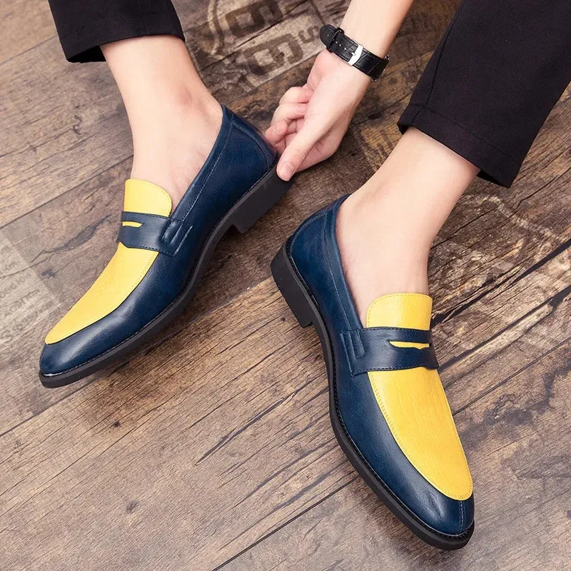 Men's Classic Vegan Leather Loafers with Soft Insole | Eco-Friendly All-Season Wear