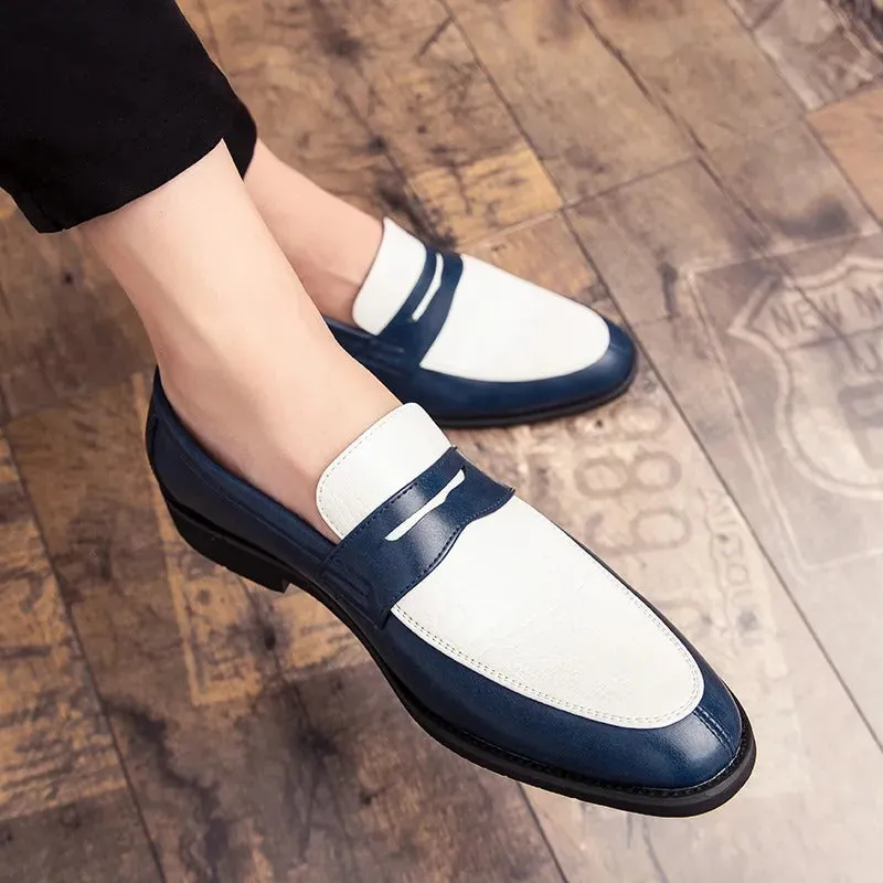 Men's Classic Vegan Leather Loafers with Soft Insole | Eco-Friendly All-Season Wear