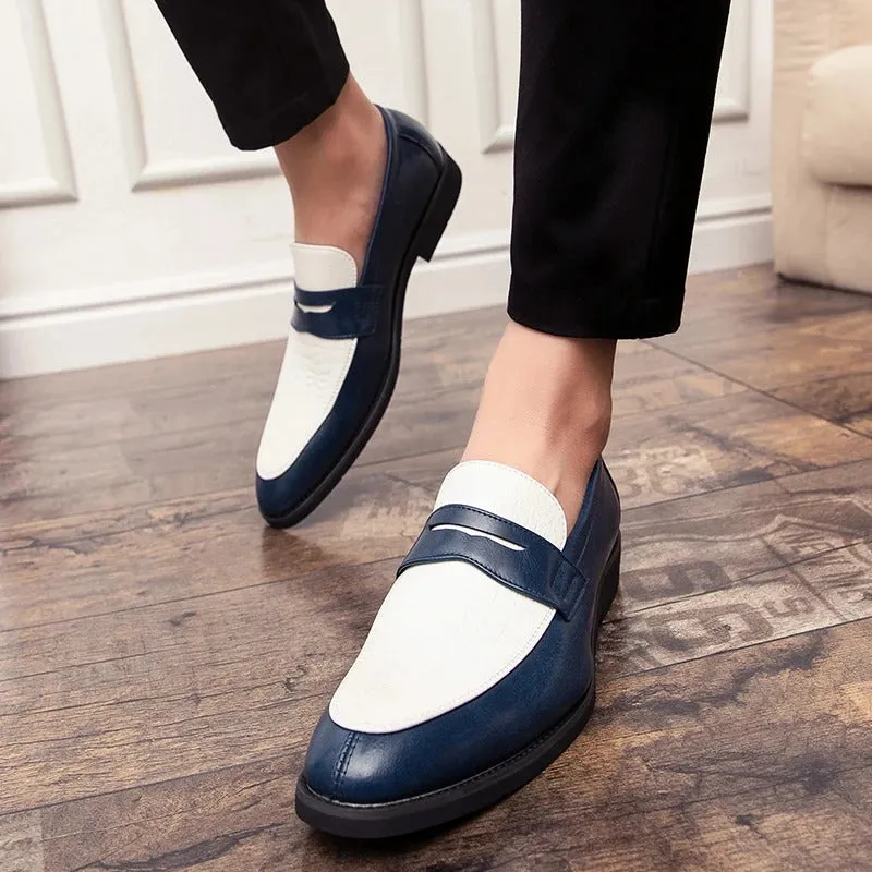 Men's Classic Vegan Leather Loafers with Soft Insole | Eco-Friendly All-Season Wear